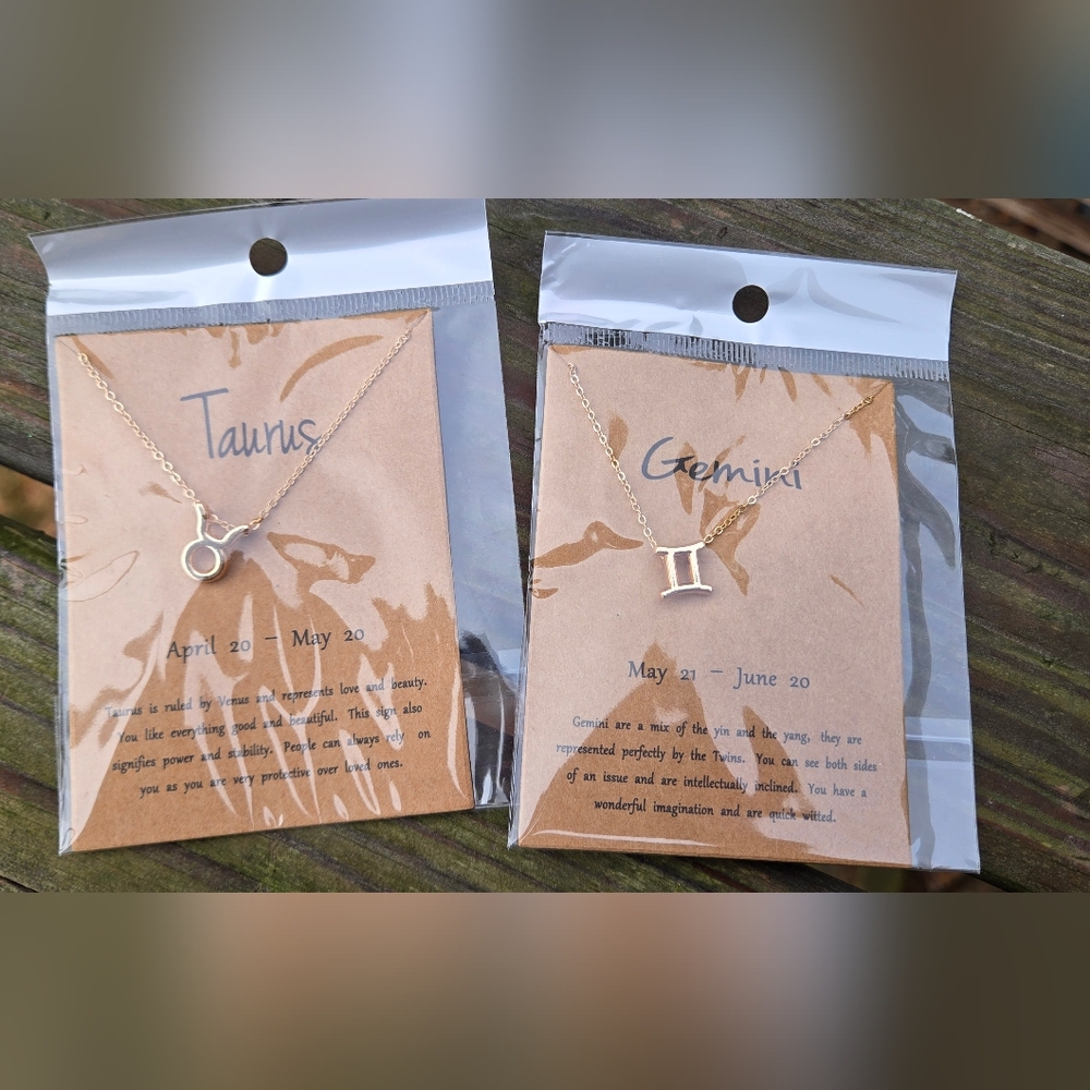 Zodiac Pendant Necklace - Picture 4 of 8